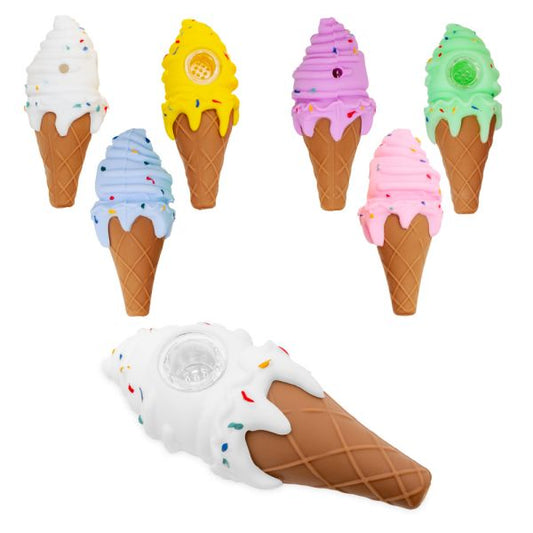 Ice Cream Silicone Pipe